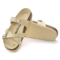 Birkenstock Franca Natural Leather Patent -Birkenstock 1024252 sole