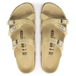 Birkenstock Franca Natural Leather Patent -Birkenstock 1024252 top