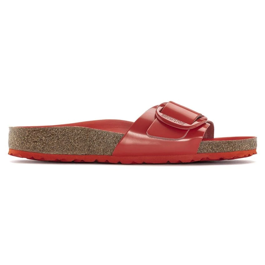 Birkenstock Madrid Big Buckle Natural Leather Patent 10 Birkenstock Madrid Big Buckle Natural Leather Patent - Image 8