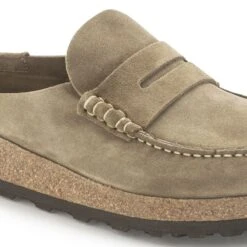 Birkenstock Naples Suede Leather -Birkenstock 1025003 detail 1