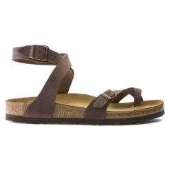 Birkenstock Yara Oiled Leather Habana -Birkenstock 13391 side
