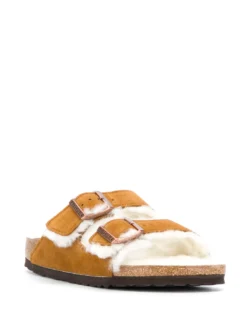 Women Birkenstock Shearling Sandals -Birkenstock 15726236 28659054 1000