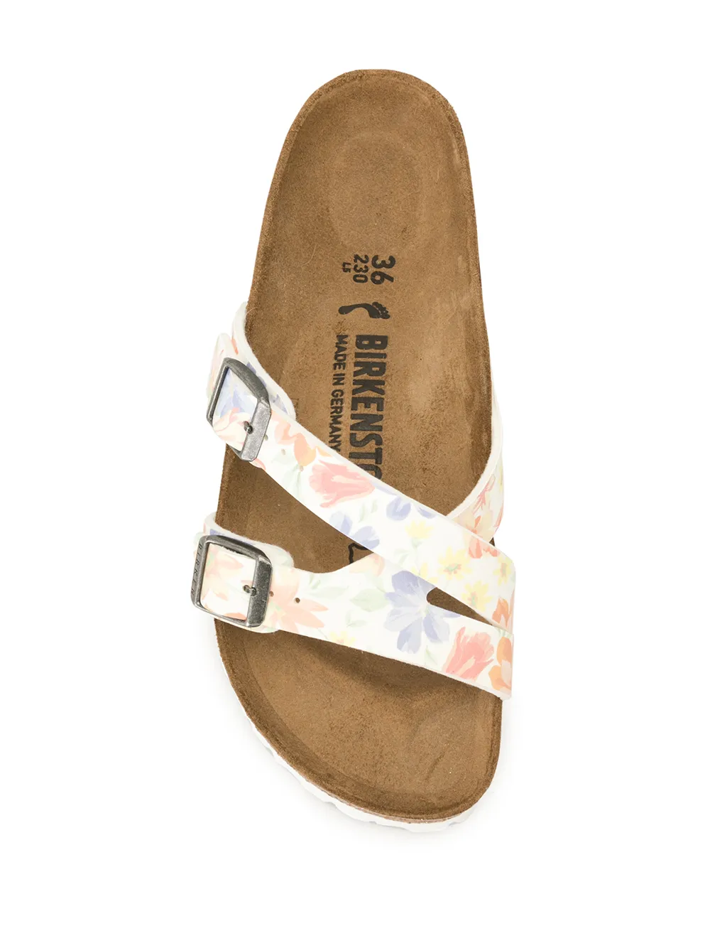 Women Birkenstock Yao Floral Print Sandals 6 Women Birkenstock Yao Floral Print Sandals - Image 4