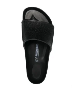 Women Birkenstock Embossed-logo Sliders -Birkenstock 16504314 32006488 1000