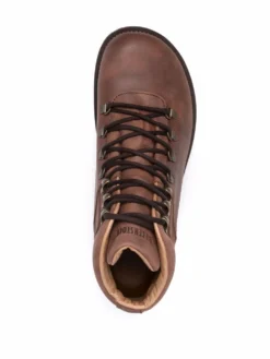 Men Birkenstock Jackson Lace-up Leather Boots -Birkenstock 17069916 34227179 1000