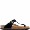 Women Birkenstock Gizeh Patent-leather Sandals