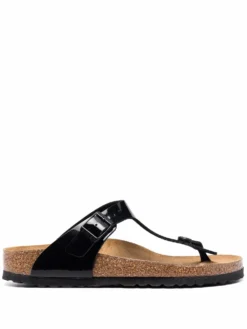 Women Birkenstock Gizeh Patent-leather Sandals