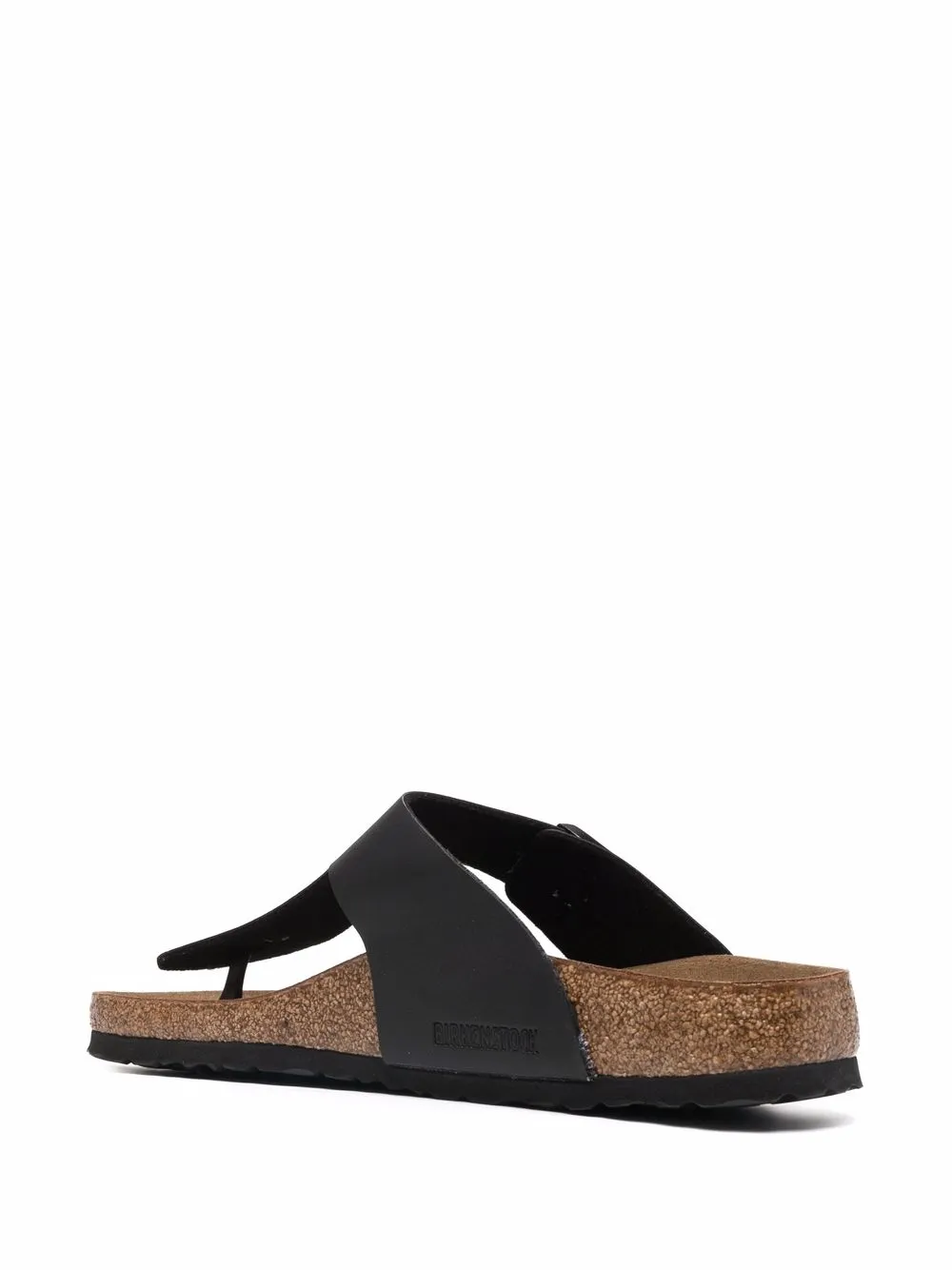 Men Birkenstock T-strap Leather Flip Flop Sandals 5 Men Birkenstock T-strap Leather Flip Flop Sandals - Image 3