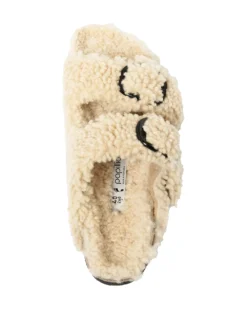 Women Birkenstock Arizona Big Buckle Shearling Slides -Birkenstock 18962750 41488004 1000