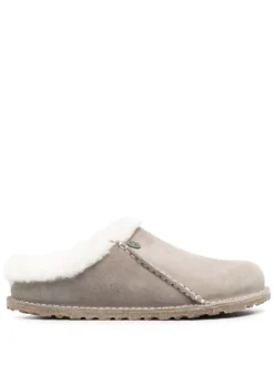 Women Birkenstock Shearling-lined Chunky Mules