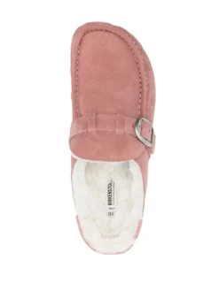 Women Birkenstock Buckley Shearling Mules -Birkenstock 19167399 42070545 1000