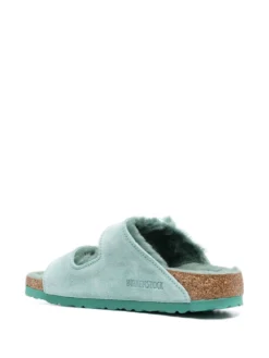 Women Birkenstock Arizona Shearling Sandals -Birkenstock 19169150 42069885 1000