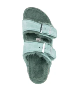 Women Birkenstock Arizona Shearling Sandals -Birkenstock 19169150 42069889 1000