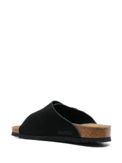 Men Birkenstock Zürich Single-strap Suede Sandals -Birkenstock 19511246 43507045 1000