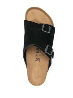 Men Birkenstock Zürich Single-strap Suede Sandals -Birkenstock 19511246 43507048 1000