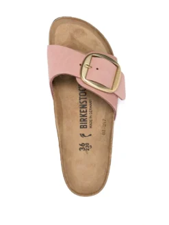 Women Birkenstock Madrid Buckle-detail Leather Sandals -Birkenstock 19530912 43583972 1000
