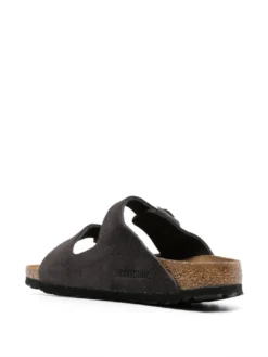 Women Birkenstock Arizona Leather Buckle-detail Sandals -Birkenstock 19531587 43582987 1000