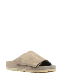 Men Birkenstock Los Feliz Suede Slides -Birkenstock 19726269 44189056 1000