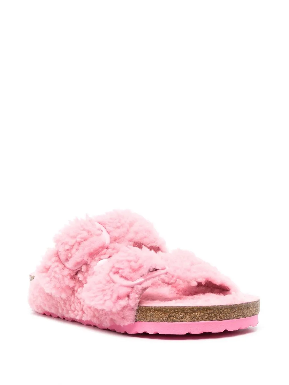 Women Birkenstock Arizona Shearling Big-buckle Sandals 4 Women Birkenstock Arizona Shearling Big-buckle Sandals - Image 2