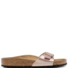 Women Birkenstock Madrid Birko-Flor Slides -Birkenstock 19891743 50041337 1000