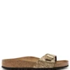 Women Birkenstock Madrid Snakeskin-effect Slides -Birkenstock 19893141 50041419 1000