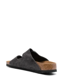 Men Birkenstock Buckle-strap Suede Slides 8 Men Birkenstock Buckle-strap Suede Slides -Birkenstock 19913550 44921563 1000