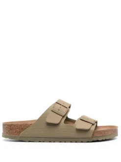 Men Birkenstock Arizona Canvas Slides