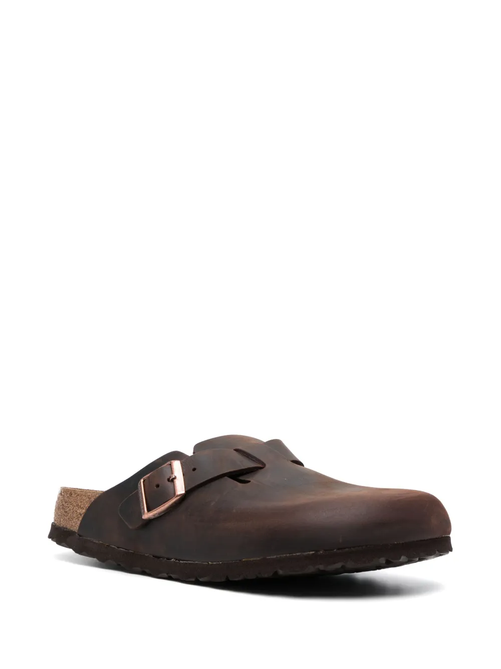 Men Birkenstock Boston Leather Slides 4 Men Birkenstock Boston Leather Slides - Image 2