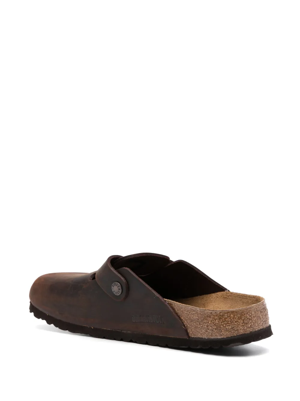 Men Birkenstock Boston Leather Slides 5 Men Birkenstock Boston Leather Slides - Image 3