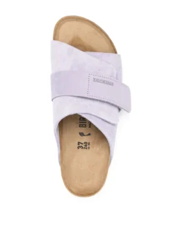 Women Birkenstock Kyoto Logo-debossed Suede Sandals 9 Women Birkenstock Kyoto Logo-debossed Suede Sandals -Birkenstock 20318825 50376491 1000