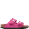 Women Birkenstock Arizona Shearling Suede Sandals -Birkenstock 20319772 50377329 1000