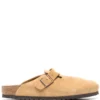 Men Birkenstock Boston Suede Slides -Birkenstock 20320413 50400546 1000