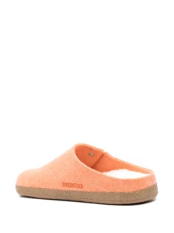 Women Birkenstock Logo-plaque Slippers -Birkenstock 20498150 50485126 1000