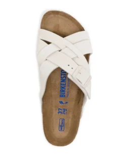 Women Birkenstock Lugano Suede Open-toe Sandals -Birkenstock 20616738 50669767 1000