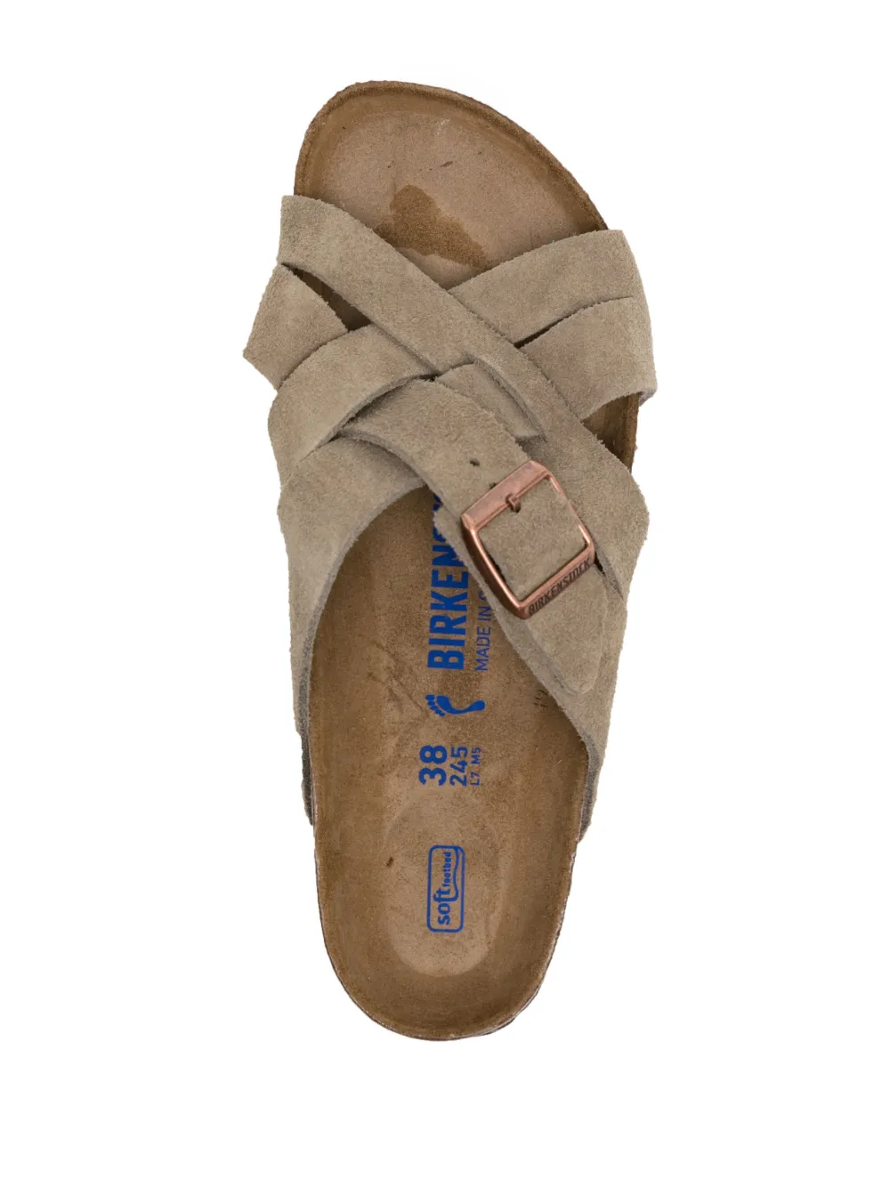 Women Birkenstock Lugano Suede Open-toe Sandals 6 Women Birkenstock Lugano Suede Open-toe Sandals - Image 4