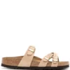 Women Birkenstock Franca Stud-detailed Leather Sandals -Birkenstock 20618005 50669161 1000