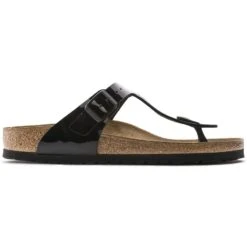 Birkenstock Gizeh Birko-Flor Patent -Birkenstock 43661 side