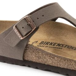 Birkenstock Gizeh Birko-Flor Nubuck -Birkenstock 43753 detail 1