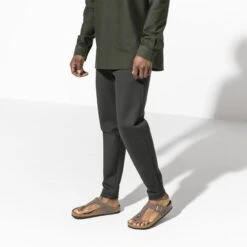 Birkenstock Gizeh Birko-Flor Nubuck -Birkenstock 43753 f look m