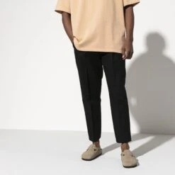 Birkenstock Boston Suede Leather -Birkenstock 560771 f look m