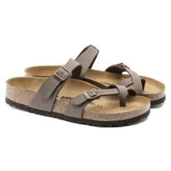 Birkenstock Mayari Birko-Flor Nubuck -Birkenstock 71063 pair